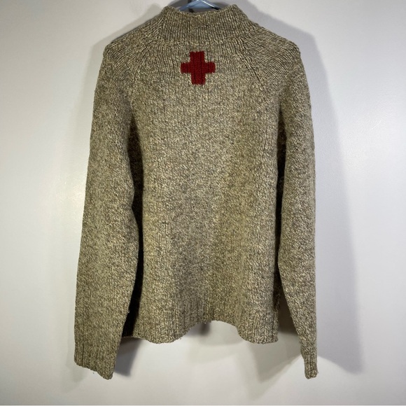 Vintage Abercrombie & Fitch Men Sweater Top Size M Color Tan - Picture 4 of 8